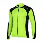 ROGELLI TREVISO - meleg kerékpáros pulóver, szín: Fluor