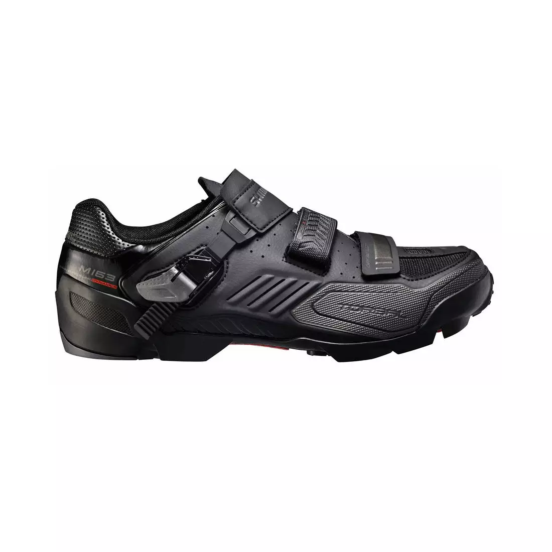 SHIMANO SH-M163 Enduro/Trial/MTB kerékpáros cipő - fekete
