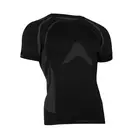 TERVEL - OPTILINE MOD-02 - férfi termikus póló, szín: fekete-szürke