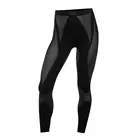 TERVEL OPTILINE MOD-02 - női termoaktív leggings színe: Fekete és szürke