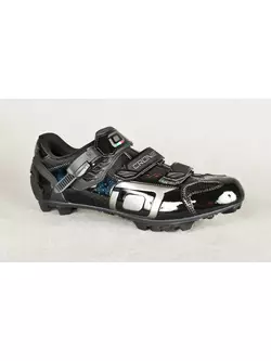 CRONO TRACK-16 - Kerékpáros cipő MTB, fekete