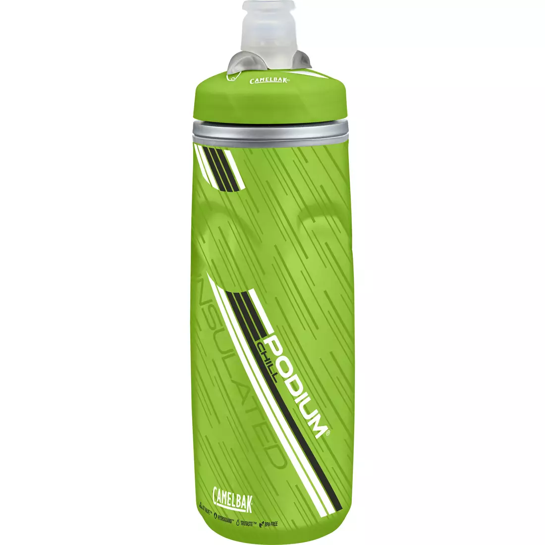 Camelbak SS17 termálkerékpáros vizes palack pódiumhűtő 21 uncia/620 ml Sprint Green