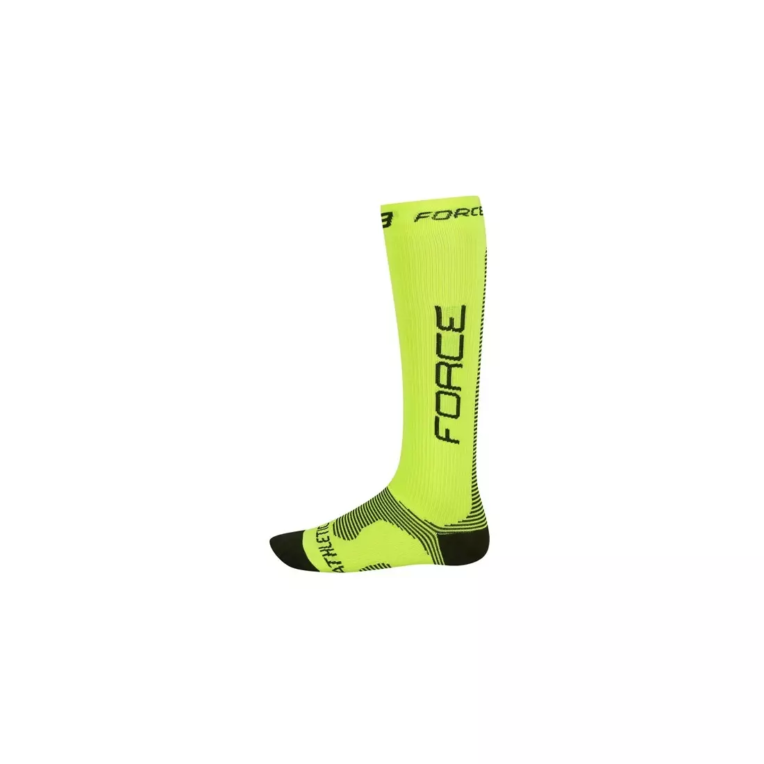 FORCE kompressziós zokni PRO 90105, szín: Fluor
