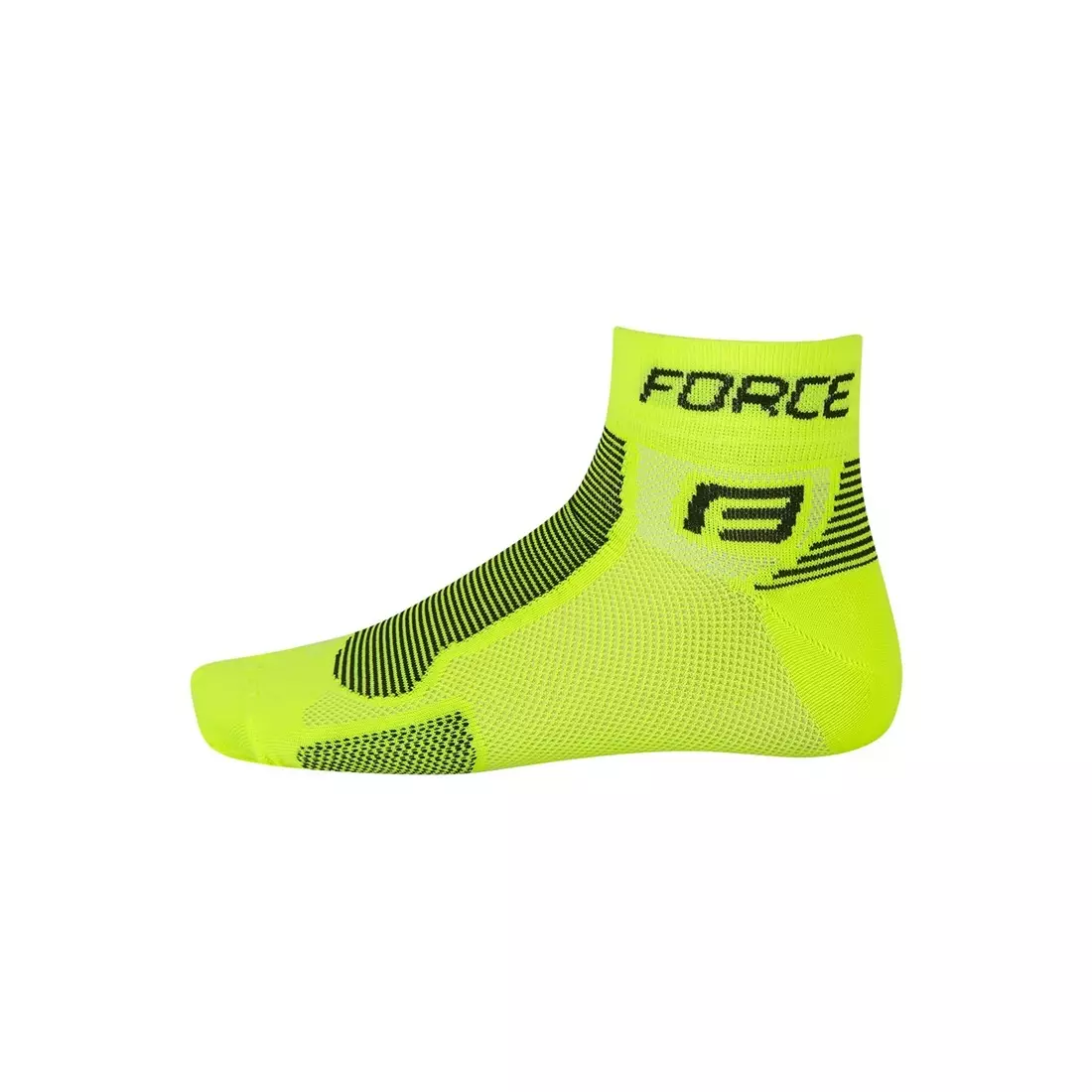 FORCE zokni 9010, szín: fluor