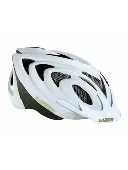 LAZER - 2X3M MTB kerékpáros sisak, színe: fehér matt