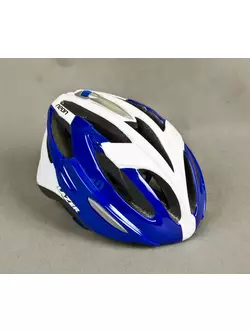 LAZER NEON kerékpáros sisak kék-fehér