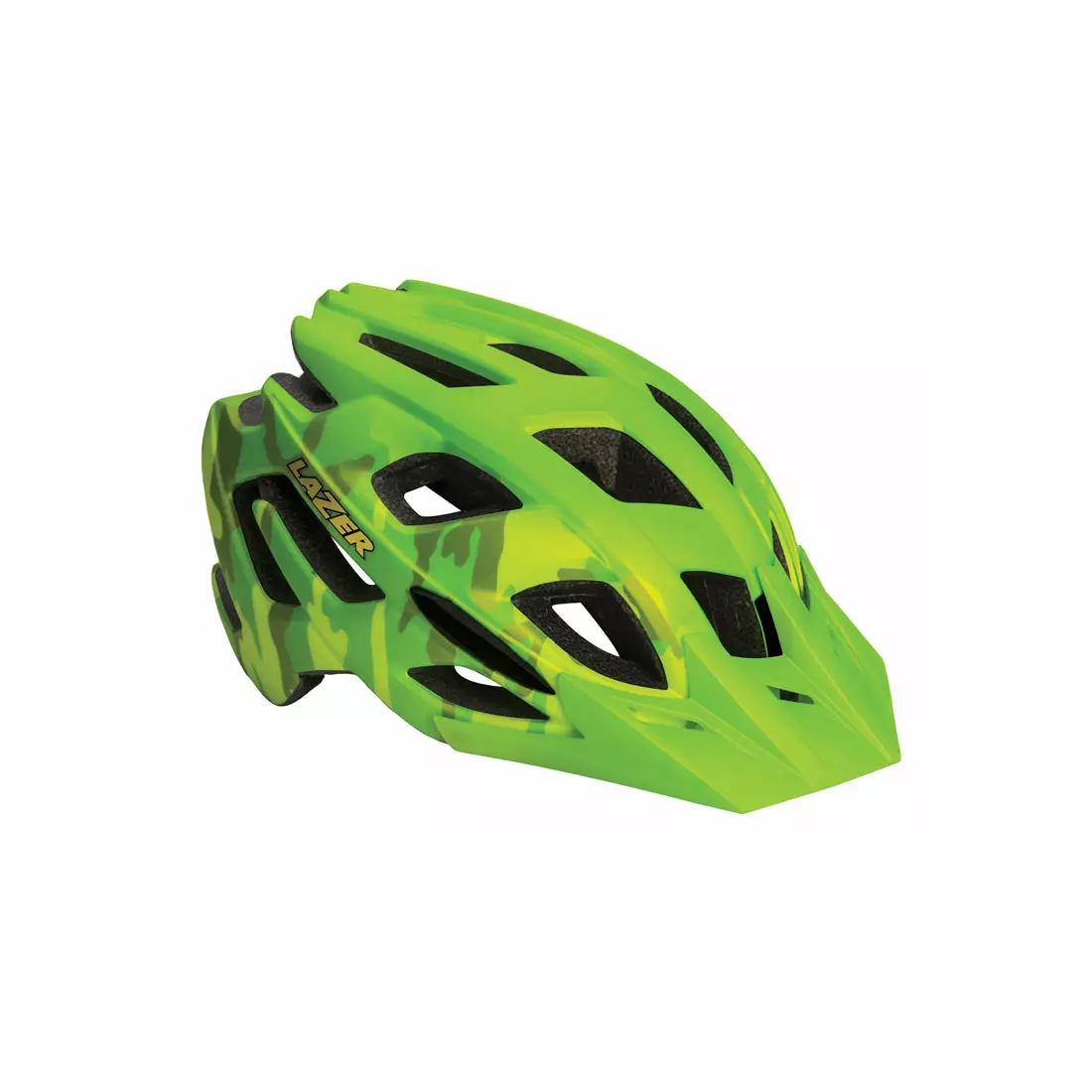 LAZER - ULTRAX MTB kerékpáros sisak, színe: villanófényes terepszínű zöld