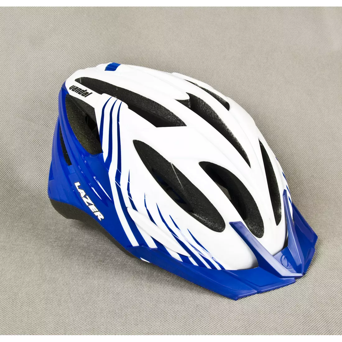 LAZER VANDAL MTB kerékpáros sisak kék-fehér