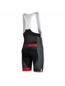 ROGELLI BIKE 002.438 ANDRANO férfi kerékpáros rövidnadrág, színe: fekete és piros