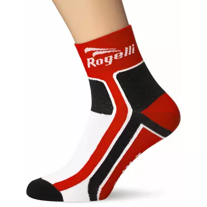 ROGELLI RCS-03 - COOLMAX - kerékpáros zokni, piros
