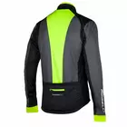 ROGELLI TRANI Softshell kerékpáros kabát 003.107 fekete-fluor