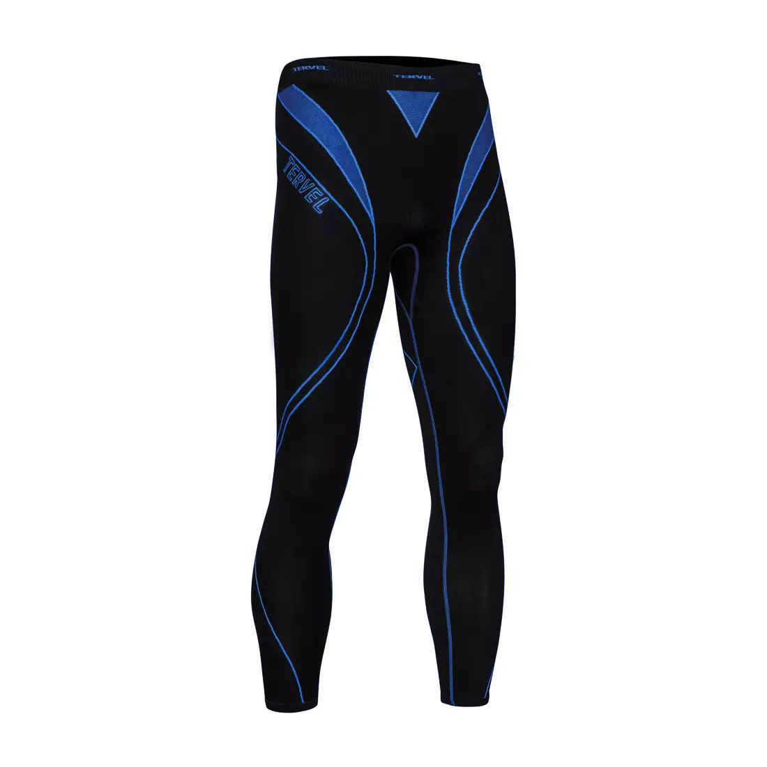 TERVEL OPTILINE férfi termoaktív nadrág/gumi OPT3004, fekete és kék