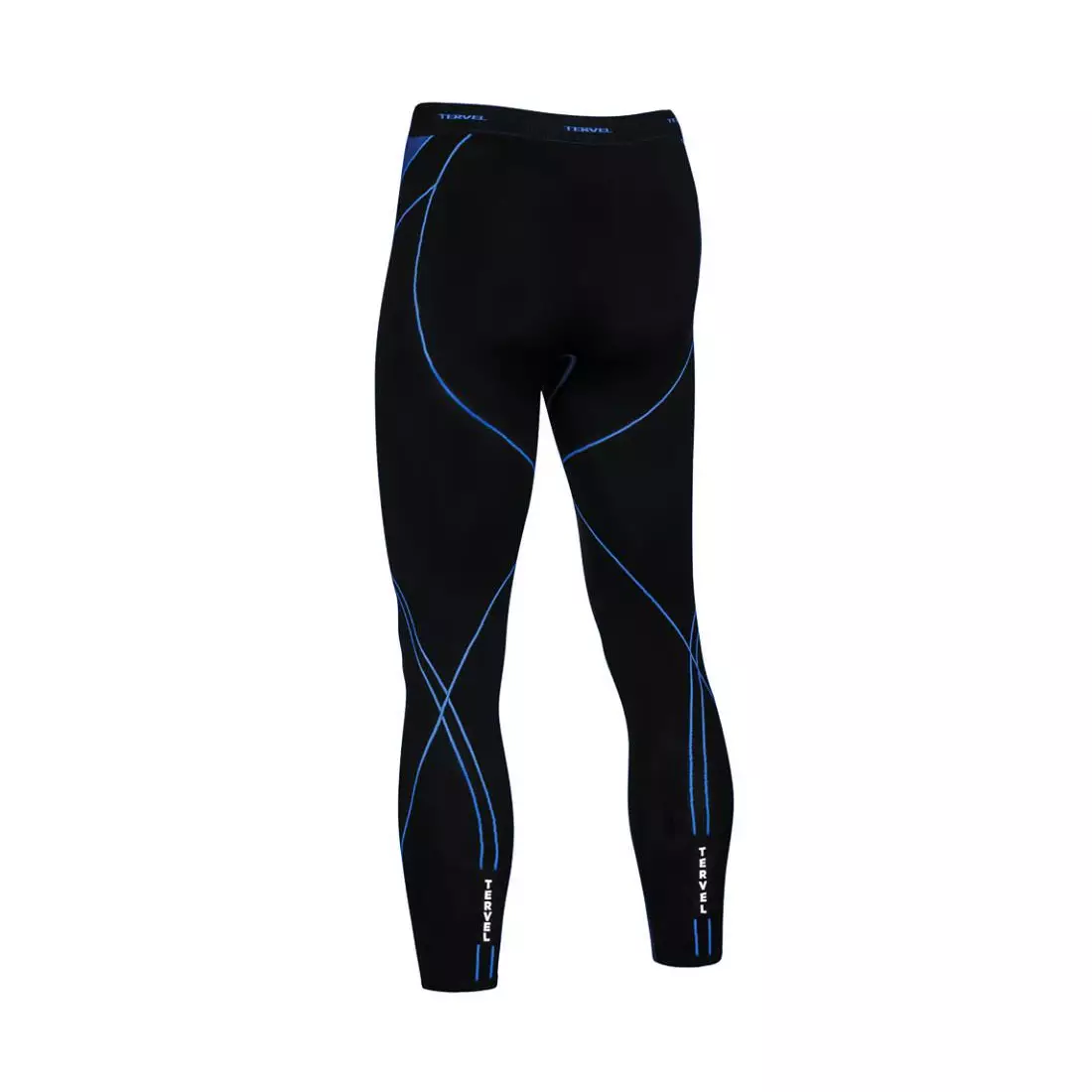 TERVEL OPTILINE férfi termoaktív nadrág/gumi OPT3004, fekete és kék