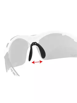 FORCE DUKE szemüveg cserélhető lencsékkel, fehér és fekete 91021