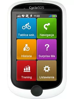 MIO CYCLO 505 GPS kerékpáros navigáció térképekkel