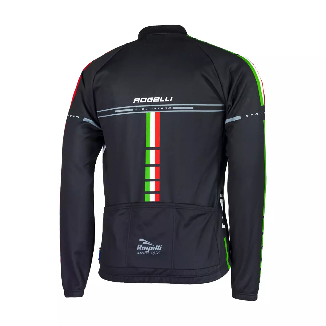 ROGELLI BIKE TEAM - férfi kerékpáros pulóver 001.967, szín: fekete