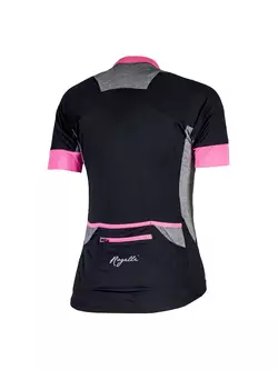 ROGELLI CARLYN - női kerékpáros mez 010.026, fekete és rózsaszín