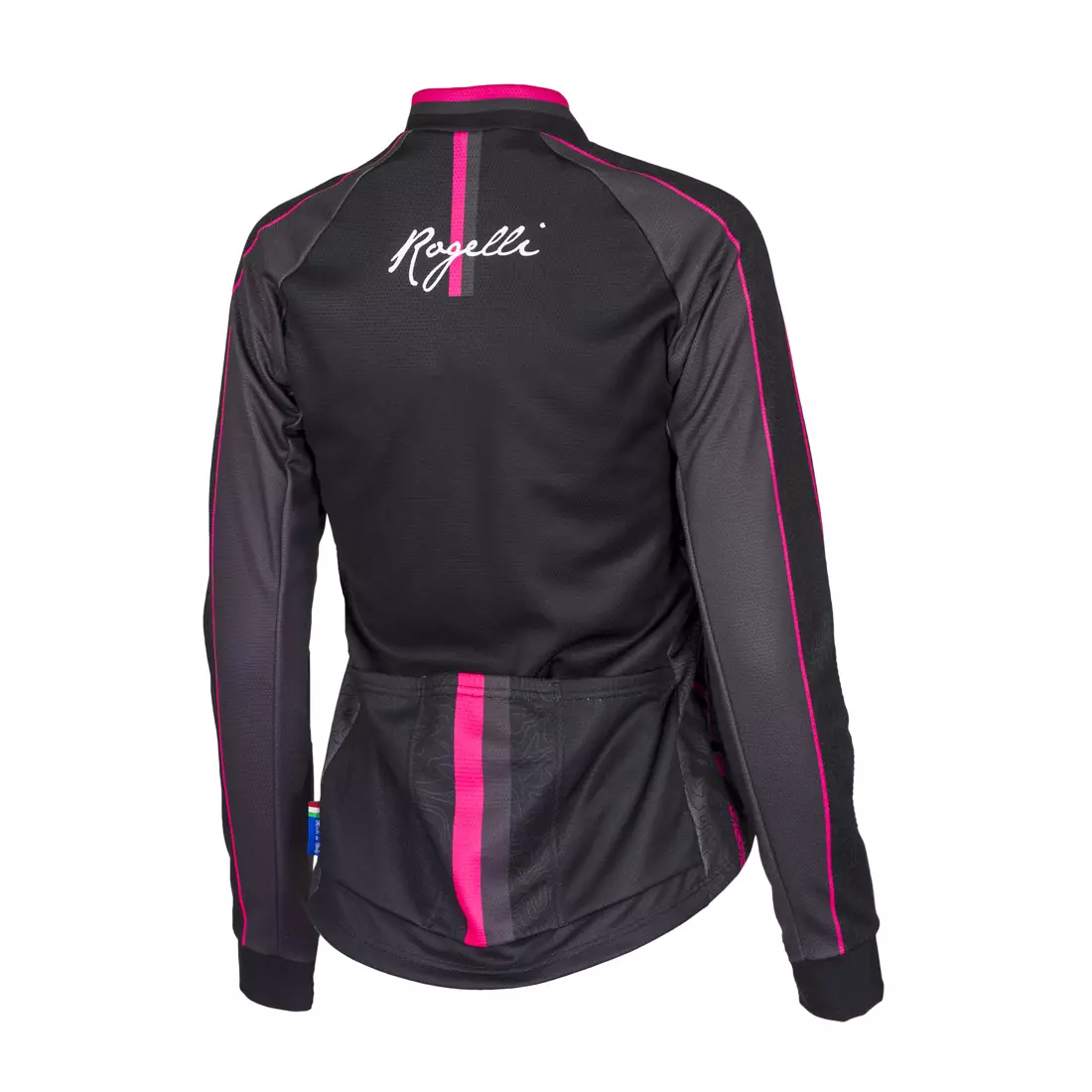 ROGELLI MANICA ROSA 010.137 női kerékpáros pulóver, fekete és rózsaszín