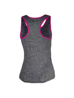 ROGELLI RUN SALIMA 840.263 női futópóló/felső, színe: szürke-rózsaszín