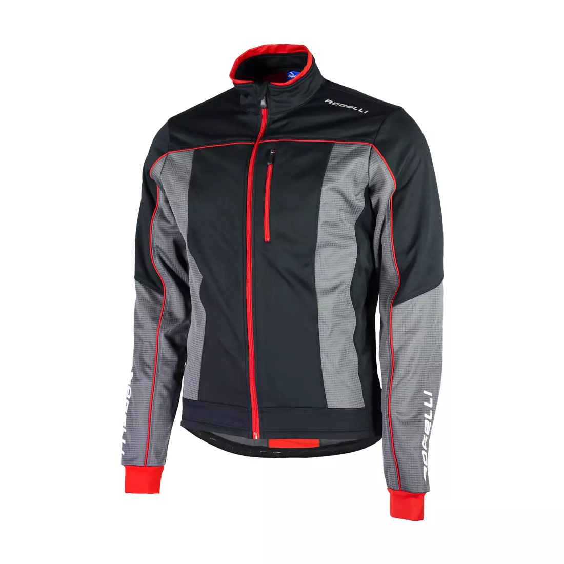 ROGELLI TRANI 2.0 téli Softshell kerékpáros kabát 003.114 fekete-piros