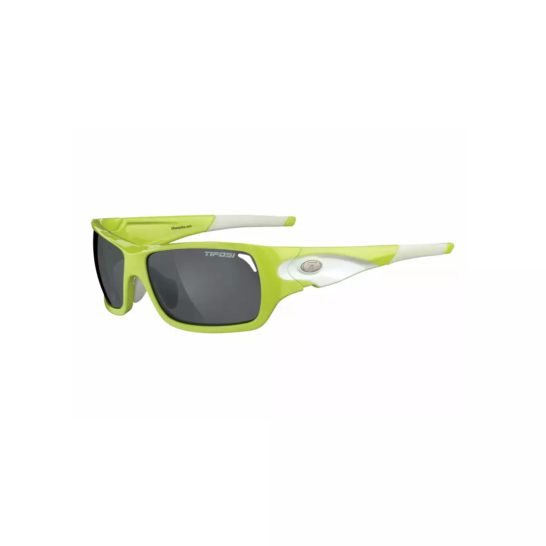 Szemüveg cserélhető lencsével TIFOSI DURO neon green (Smoke. AC Red. Clear) TFI-1030105601