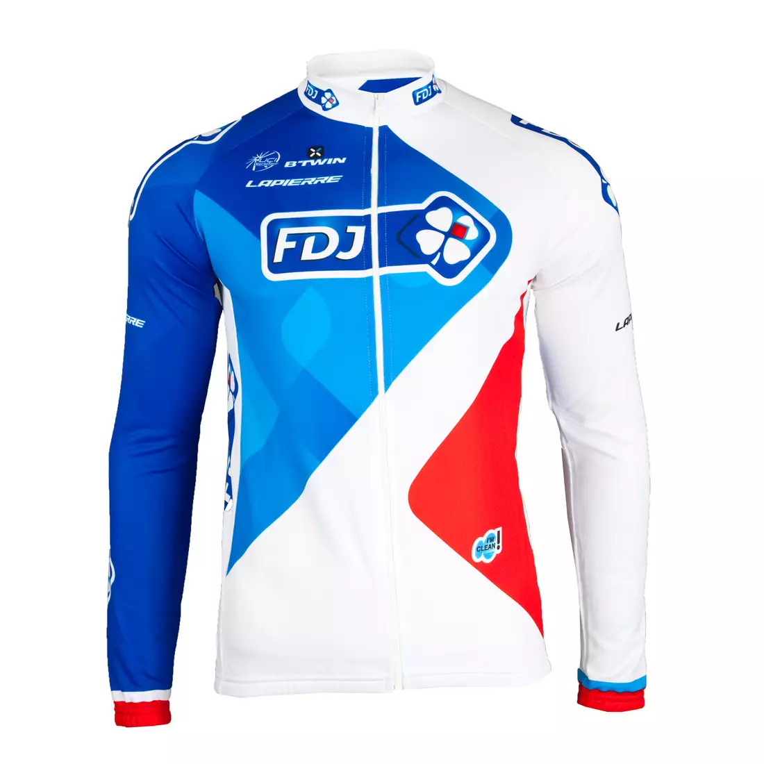 TEAM FDJ 2016 kerékpáros pulóver
