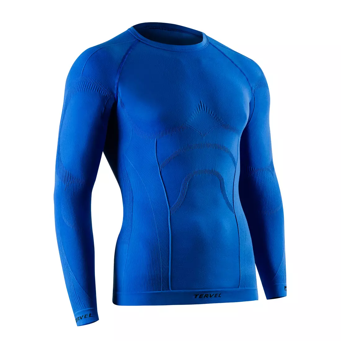TERVEL COMFORTLINE 1002 - férfi termikus póló, hosszú ujjú, szín: kék