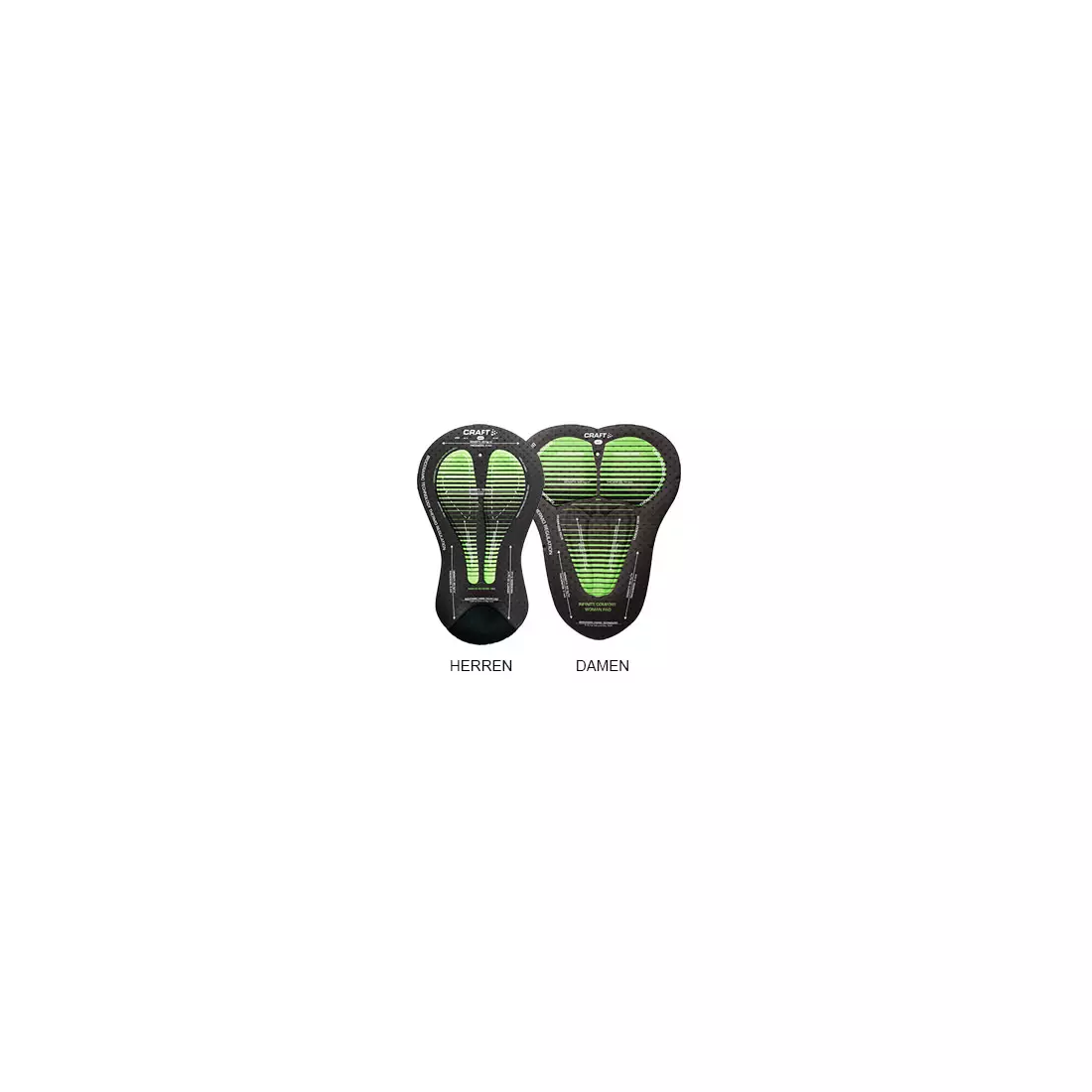 CRAFT Verve Glow 1905029-9999 - férfi kantáros rövidnadrág