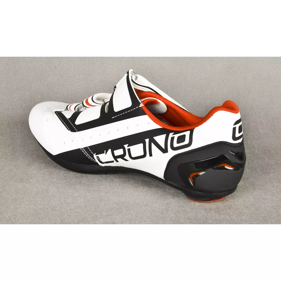 CRONO CR-4 NYLON országúti kerékpáros cipő, fehér