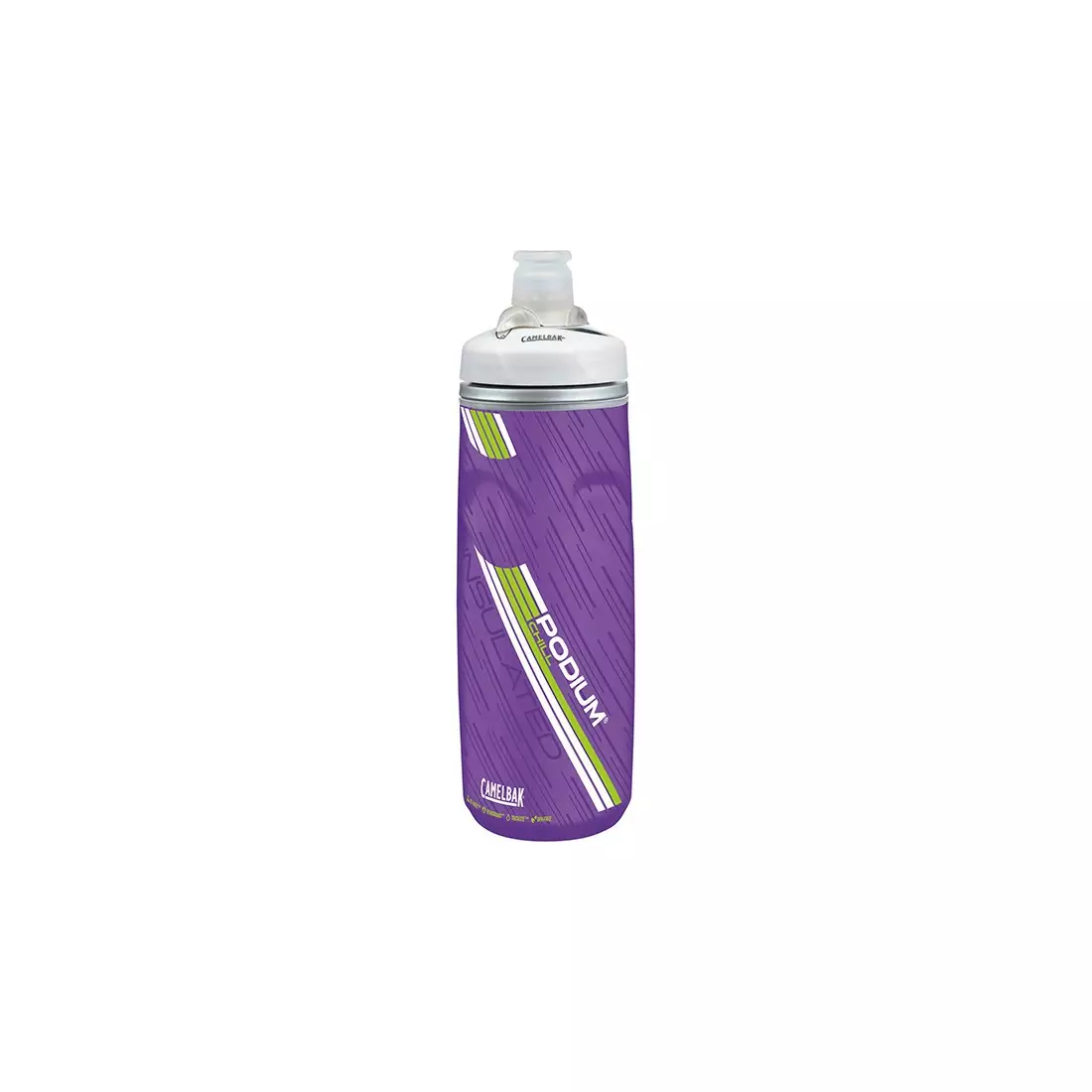 Camelbak SS17 termálkerékpáros vizes palack pódiumhűtő 21 uncia / 620 ml Prime Purple
