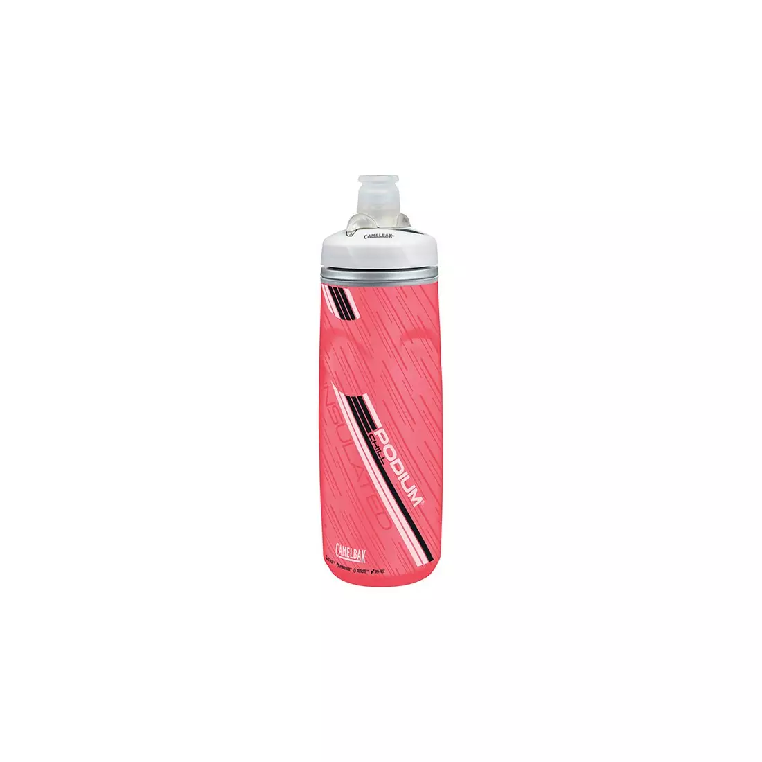 Camelbak SS18 Podium Chill Thermal kerékpáros vizes palack 21 uncia / 620 ml Power Pink