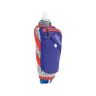 Camelbak termálvizes palack futó fogantyúval Ultra Handheld Chill 0.5L Quick Stow Flask Deep Amethyst/Fiery Coral