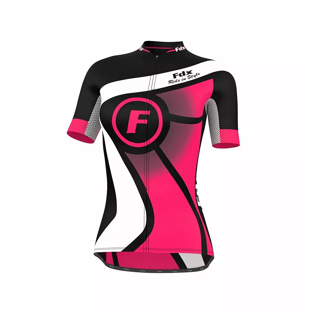 FDX 1020 női kerékpárkészlet, fekete és rózsaszín