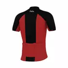 FDX 1080 kerékpáros mez, fekete és piros