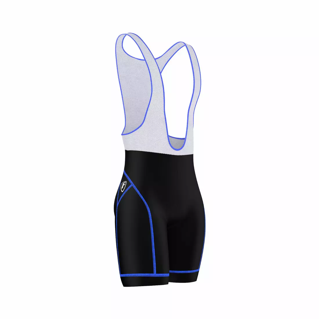 FDX 970 férfi kantáros rövidnadrág, fekete és kék