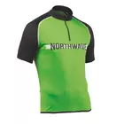 NORTHWAVE ROCKER férfi kerékpáros mez, fekete és zöld
