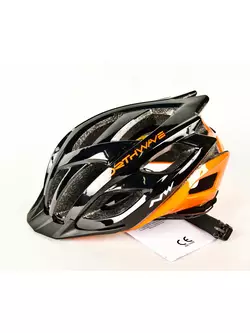 NORTHWAVE STORM kerékpáros sisak, fekete és narancssárga