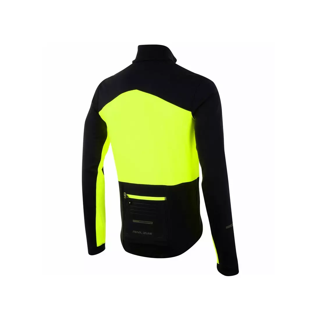 PEARL IZUMI ELITE Escape téli kerékpáros kabát fekete-fluo zöld 11131607-062