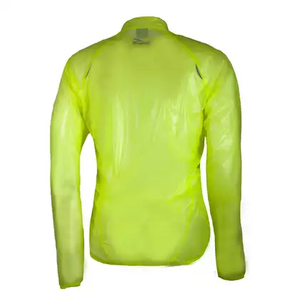ROGELLI CROTONE könnyű kerékpáros kabát, fluor