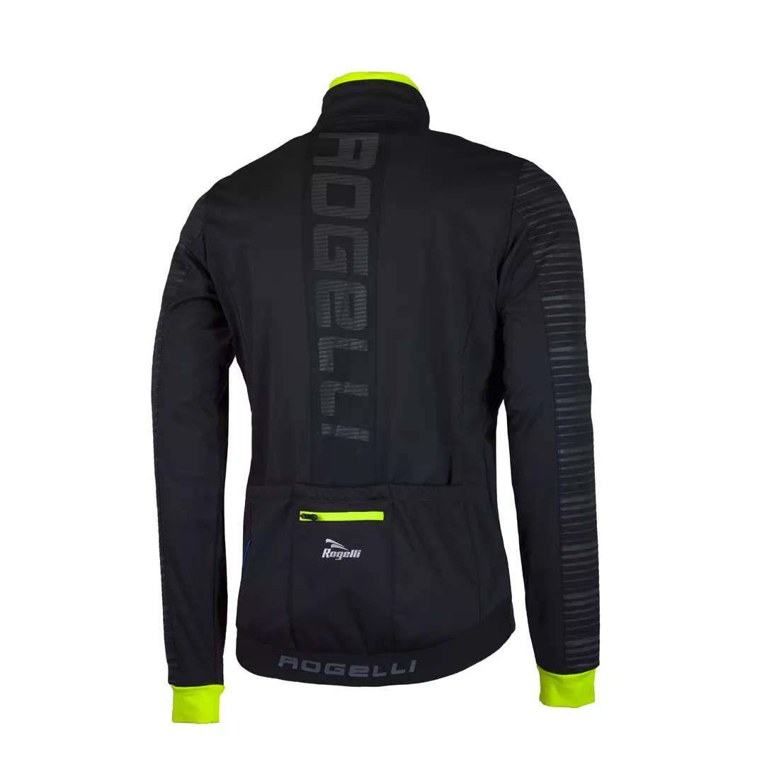 ROGELLI RENON 2.0 téli kerékpáros kabát fekete-fluor