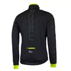 ROGELLI RENON 2.0 téli kerékpáros kabát fekete-fluor