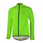 ROGELLI TELLICO esőálló kerékpáros kabát, fluorzöld