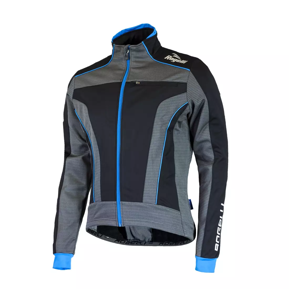 ROGELLI TRANI 3.0 téli kerékpáros kabát fekete-kék