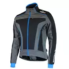 ROGELLI TRANI 3.0 téli kerékpáros kabát fekete-kék