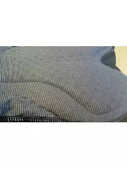 ROGELLI TRAVO 2.0 hőszigetelt kerékpáros nadrág (softshell térdre) fekete-kék 002.344