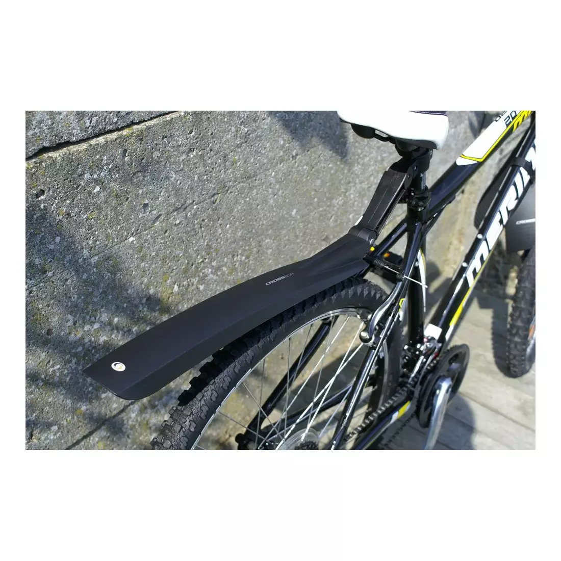 SIMPLA CROSS SDE kerékpár sárvédő készlet 24&quot;-29&quot; fekete