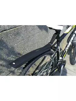 SIMPLA CROSS SDE kerékpár sárvédő készlet 24&quot;-29&quot; fekete