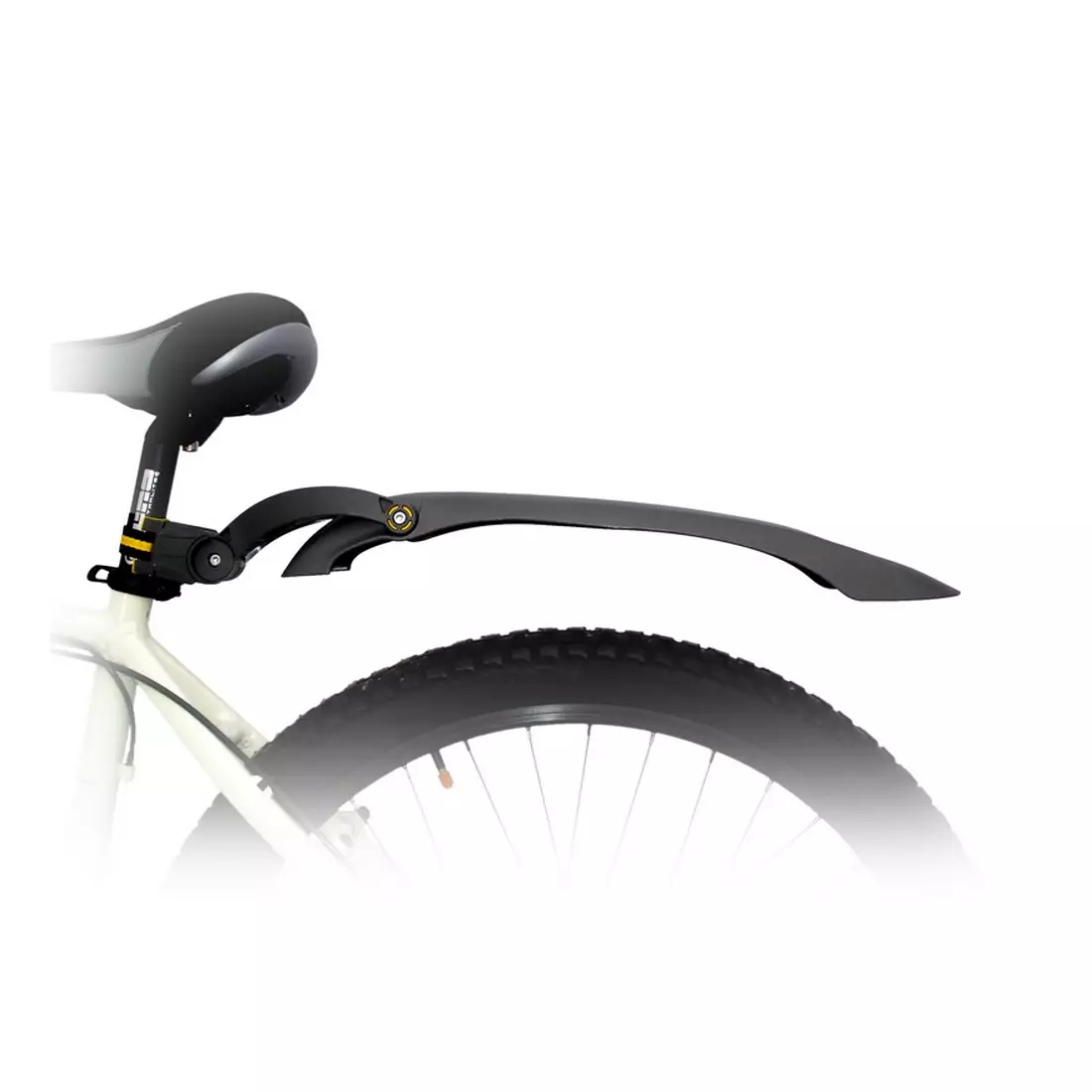 SIMPLA kerékpár sárvédő készlet 24&quot;-29&quot; HAMMER 2 SDE fekete