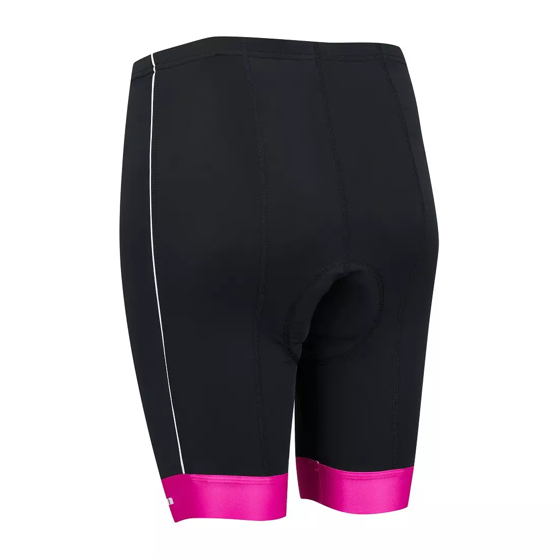 TENN OUTDOORS COOLflo+ női Bibless kerékpáros rövidnadrág, fekete és rózsaszín