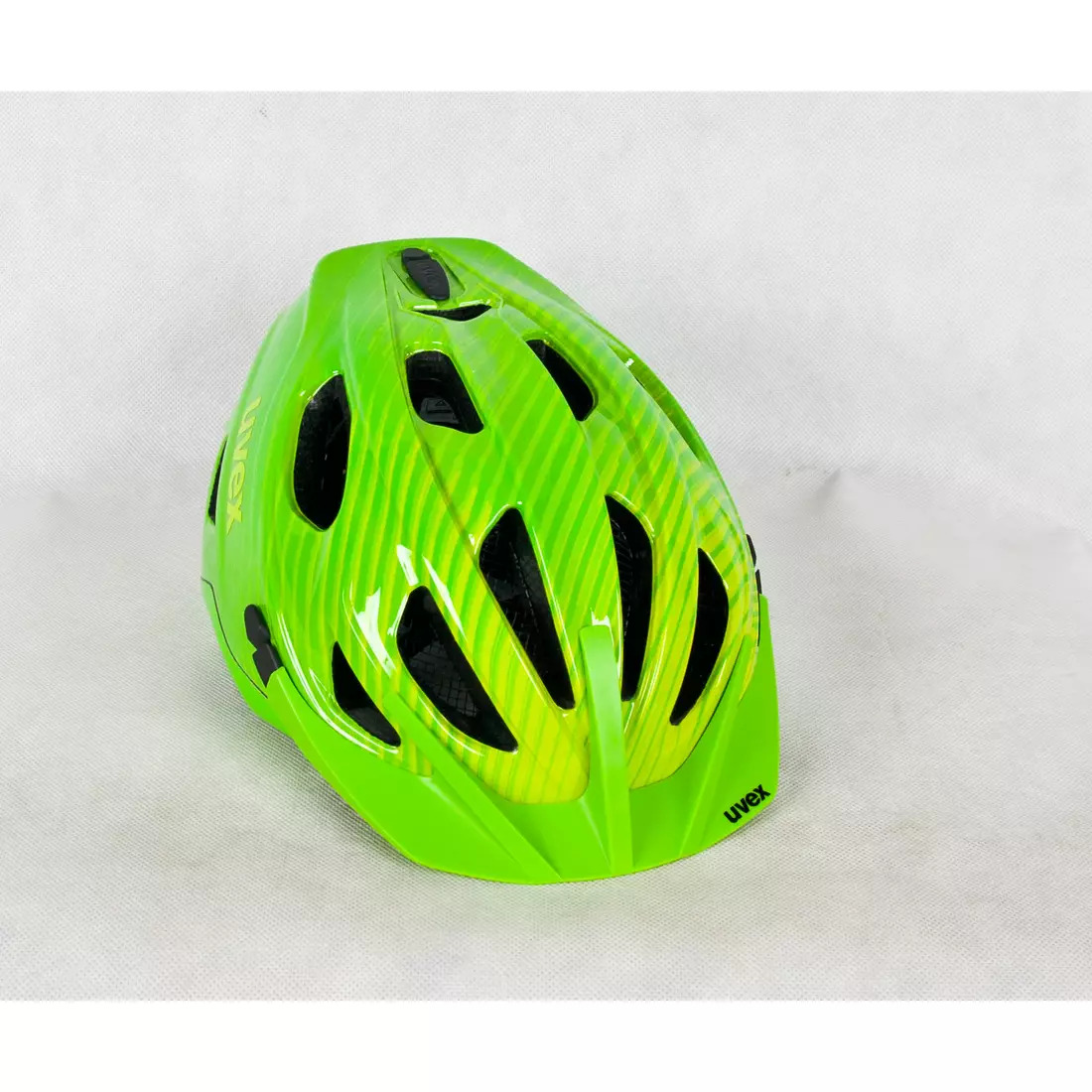 UVEX ADIGE kerékpáros sisak zöld és citrom